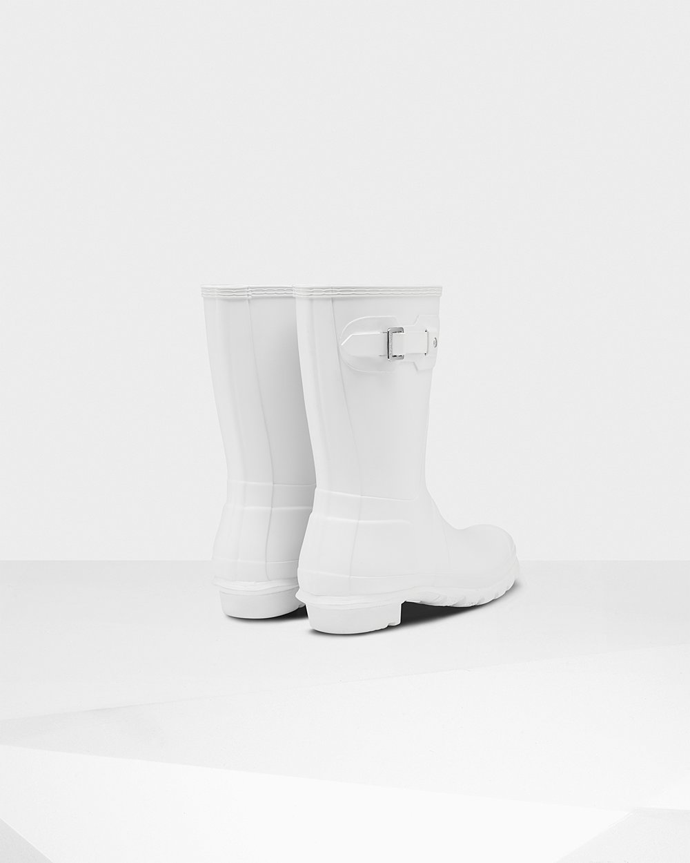 Hunter Mujer Original - Botas de Lluvia Blancas - 491-YTOEFJ